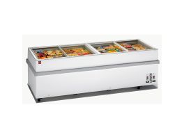 Panoramische diepvriezer 2 compressoren, 2 temperaturen