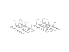 Set van 2 roosters GN 1/1 "speciaal kippen" (8 per rooster)