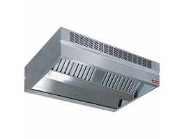 Central cooker hood with air compensation "AMBIANCE" (IN 1 PIECE)