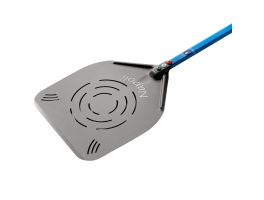 Geperforeerde Napolitaanse aluminium pizzasschep 370 mm