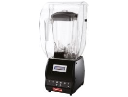 Professionele mixer met klok, vierkant glas 2 liters, snelheidsregelaar, programmeerbaar
