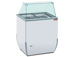 Uitstalvitrine voor roomijs, 170 liter