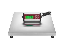 Roestvrij stalen elektronische weegschaal, 150Kg x 50g