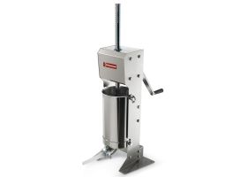Verticale manuele worstenvuller in R.V.S., 12 liter