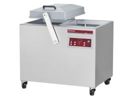 Vaccum machine, dubbele kamer 450x580xh235 mm. - 63 m3/u