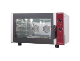 Elektrische convectieoven, 4x GN 1/1 + manuele bevochtiger