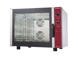 Elektrische convectieoven, 6x GN 1/1 + manuele bevochtiger