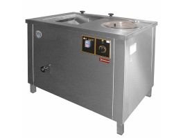 Groentenwasser en centrifuge met uitneembare mand