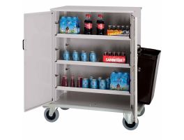 Gesloten wagen voor minibars