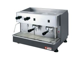 Espresso apparaat 2 groepen, half-automatisch