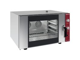 Elektrische convectieoven 4x 600x400 mm + manuele bevochtiger