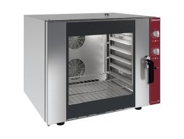 Elektrische convectieoven 6x 600x400 mm + manuele bevochtiger