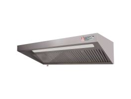 Volledige dampkap, (8/9T-2500 M3/h) 120 Pa, verlichting, regelaar, 4x filters