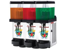 Gekoelde drank-verdeler, 3x 12 Lt.