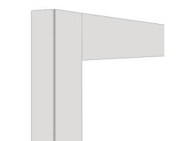 Deco knooppunt 2x216Lt. wit mat