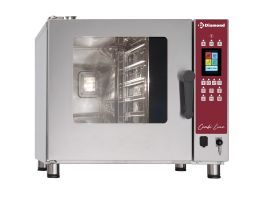 TOUCH SCREEN oven elektrische stoom/convectieoven, 5x GN 1/1 - AUTO-CLEANING