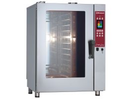 TOUCH SCREEN gas oven stoom-convectie, 11x GN 1/1 - AUTO-CLEANING