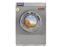 Wasmachine met vloerbevestiging  "R.V.S." 11 kg  met TOUCH SCREEN