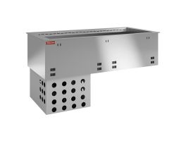 Gekoeld kuipelement, geventileerd, 2x GN 1/1