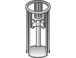 Neutrale bordenlowerator, capaciteit 50-60 Ø 190 - 260 mm