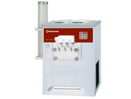 Soft ice-cream machine, 2 smaken + 1 mengsel, 13.5 Kg/u, luchtcondensor