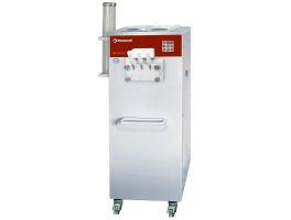 Soft ice-cream machine, 2 smaken + 1 mengsel, 22.5 Kg/u, luchtcondensor