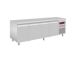 Geventileerde koeltafel, 4 deuren GN 1/1, 550 Lit.