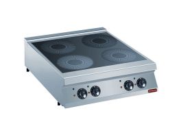 Elektrische inductie fornuis met 4 kookzones -TOP-