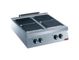 Elektrisch fornuis met 4 platen -top-