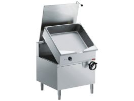 Autom. elektrische kantelbare braadpan, "Duomat" kuip 100 L., op meubel