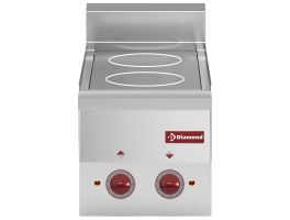 Vitrokeramische fornuis 2 kookplaten -Top-