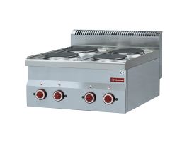 Elektrisch fornuis 4 kookplaten -Top-