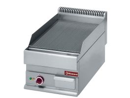 Elektrische braadplaat met geribde plaat -top- "Alpha 650"