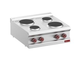 Elektrische kookplaat 4 ronde platen -Top-