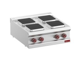 Elektrische kookplaat 4 vierkante platen -Top-