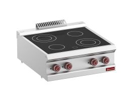 Elektrische vitrokeramische plaat 4 warmte zones -Top-
