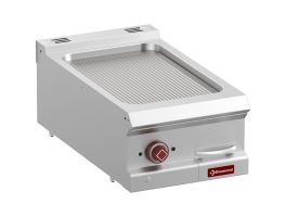 Elektrische bakplaat met geribde plaat, module 1/2  -Top-