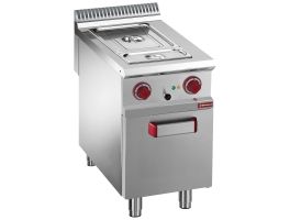 Elektrische bain-marie 4x GN 1/3 h.150 mm, op open kast