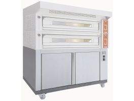 Elektrische warmkast voor ovens op wielen met bevochtiger