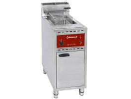 Gas friteuse 1 kuip 16 Lit. - op kast