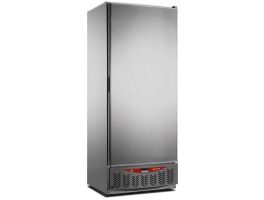 Statische vrieskast, 525 liter, GN2/1+600x400, roestvrij staal