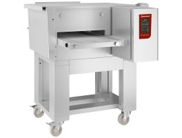 Gas tunnel-oven geventileerd, breedte 400 mm - TOUCH SCREEN