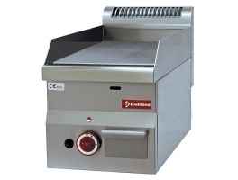 Bakplaat op gas met vlakke plaat -Top-