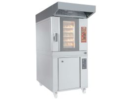 Dampkap met motor voor ovens