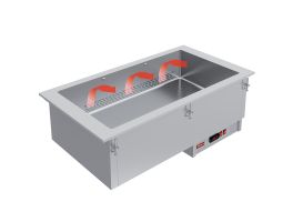 Bain-marie element 5x GN 1/1 - droog - geventileerd