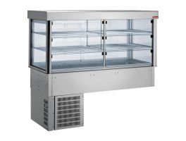 Gekoelde vitrine en gekoelde kuip 3 GN 1/1