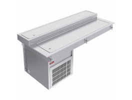 Element met gekoeld bovenblad, 2 niveaus, 4x GN 1/1