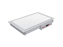 Vitrokeramisch element wit 2 GN 1/1