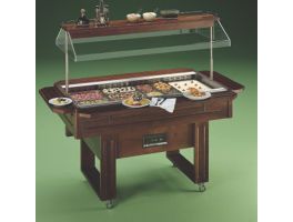 Vitrokeramisch buffet capaciteit 4 GN 1/1