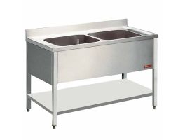 Spoeltafel met 2 kuipen